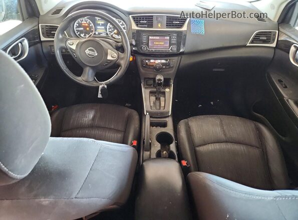 3N1AB7AP5JY227729 2018 NISSAN SENTRA Black Առջևի վահանակի տեսք