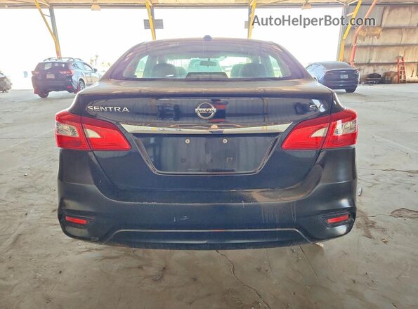 3N1AB7AP5JY227729 2018 NISSAN SENTRA Black Հետևի տեսք