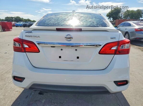 3N1AB7AP5JY269995 2018 NISSAN SENTRA White Vista trasera