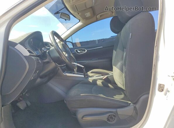3N1AB7AP5JY269995 2018 NISSAN SENTRA White Vista interior delantera
