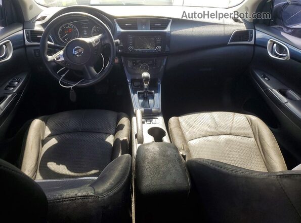 3N1AB7AP5JY269995 2018 NISSAN SENTRA White Vista del salpicadero
