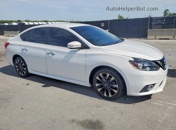 3N1AB7AP5JY269995 2018 NISSAN SENTRA White Delantero derecho