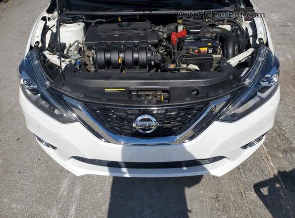 3N1AB7AP5JY269995 2018 NISSAN SENTRA White Vista interior trasera