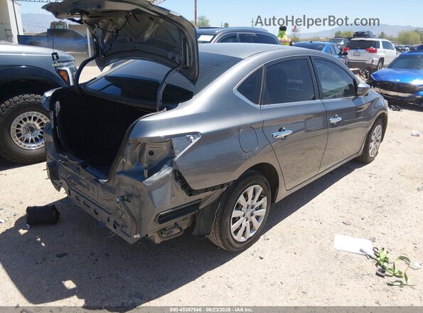 3N1AB7AP5JY294542 2018 NISSAN SENTRA Gray უკანა მარჯვენა