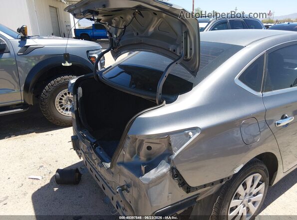 3N1AB7AP5JY294542 2018 NISSAN SENTRA Gray წინა ხედი
