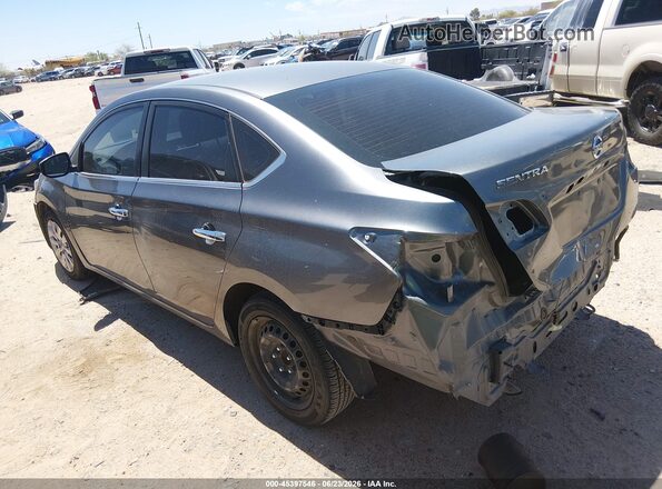 3N1AB7AP5JY294542 2018 NISSAN SENTRA Gray უკანა მარცხენა