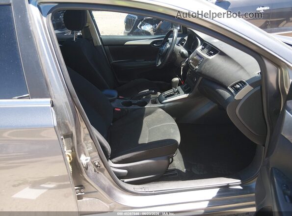3N1AB7AP5JY294542 2018 NISSAN SENTRA Gray წინა სალონის ხედი