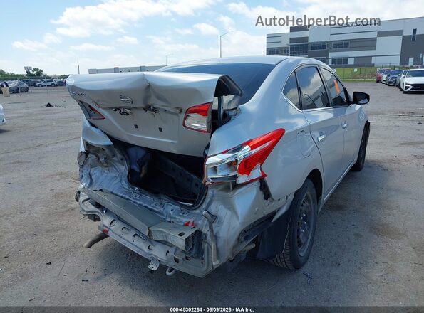 3N1AB7AP5JY295481 2018 NISSAN SENTRA Silver უკანა მარჯვენა
