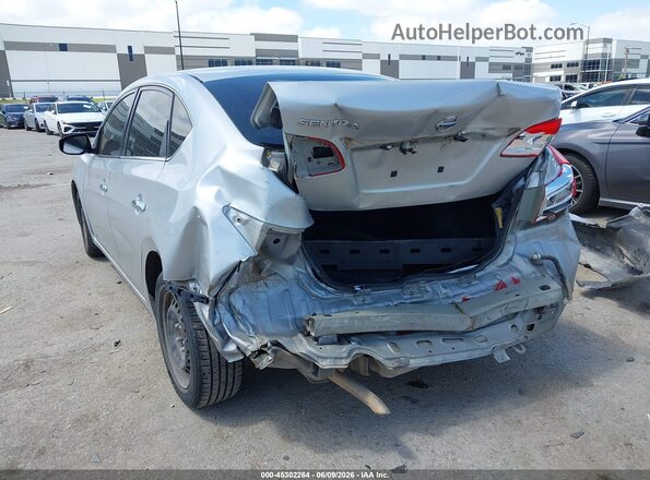 3N1AB7AP5JY295481 2018 NISSAN SENTRA Silver უკანა მარცხენა