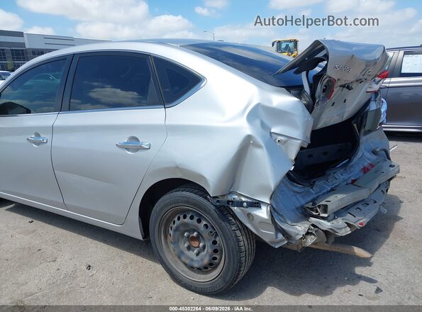 3N1AB7AP5JY295481 2018 NISSAN SENTRA Silver წინა ხედი