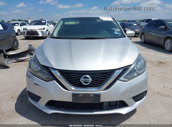 3N1AB7AP5JY295481 2018 NISSAN SENTRA Silver უკანა სალონის ხედი