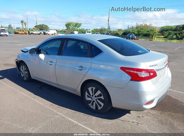 3N1AB7AP5JY297490 2018 NISSAN SENTRA Silver Rear left