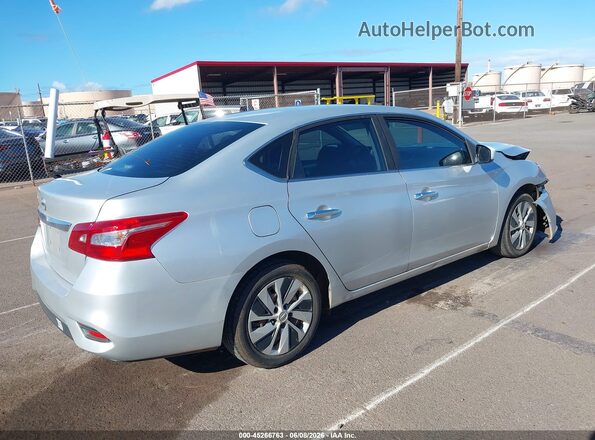 3N1AB7AP5JY297490 2018 NISSAN SENTRA Silver Rear right