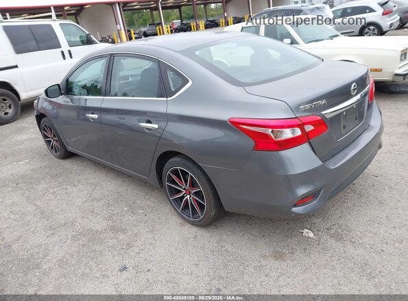 3N1AB7AP5JY308794 2018 NISSAN SENTRA Gray Tył lewy