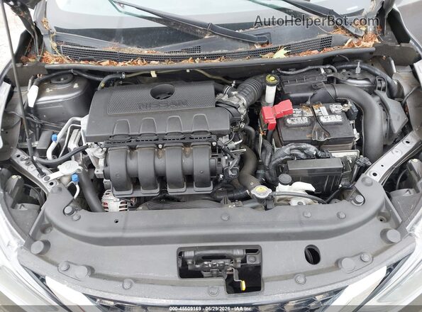 3N1AB7AP5JY308794 2018 NISSAN SENTRA Gray Widok z tyłu