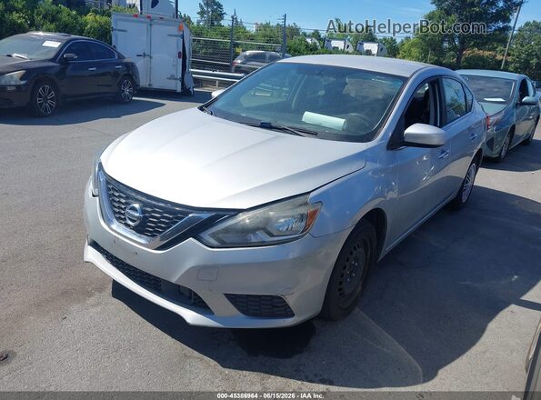 3N1AB7AP5JY313364 2018 NISSAN SENTRA Gray Передня ліва чверть