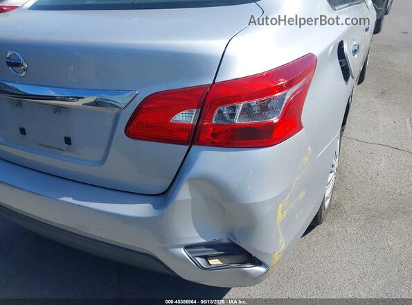 3N1AB7AP5JY313364 2018 NISSAN SENTRA Gray Вид щитка приладів