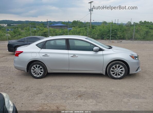 3N1AB7AP5KL603151 2019 NISSAN SENTRA Серебряный 