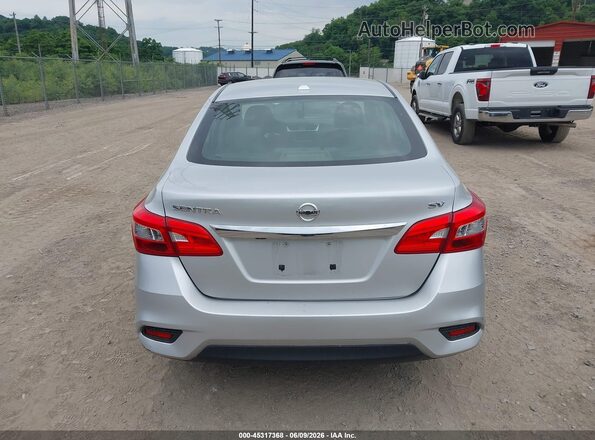 3N1AB7AP5KL603151 2019 NISSAN SENTRA Серебряный 