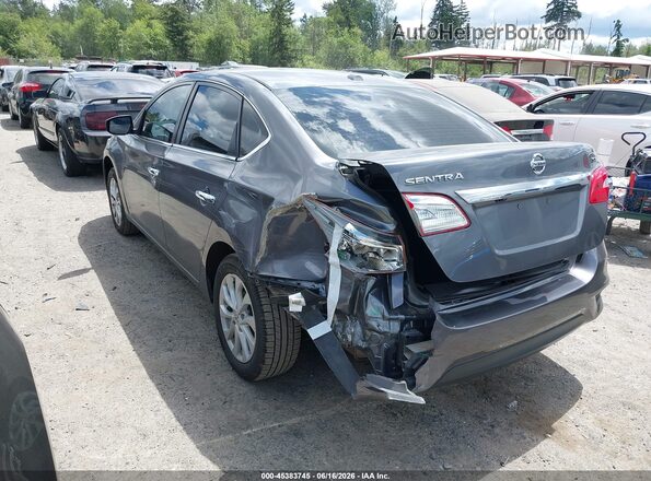 3N1AB7AP5KL629152 2019 NISSAN SENTRA Gray უკანა მარცხენა