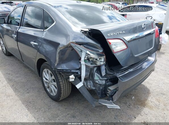 3N1AB7AP5KL629152 2019 NISSAN SENTRA Gray წინა ხედი