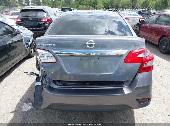 3N1AB7AP5KL629152 2019 NISSAN SENTRA Gray 