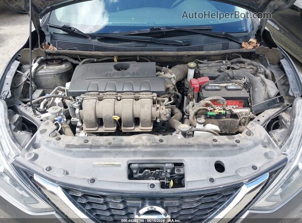 3N1AB7AP5KL629152 2019 NISSAN SENTRA Gray უკანა ხედი