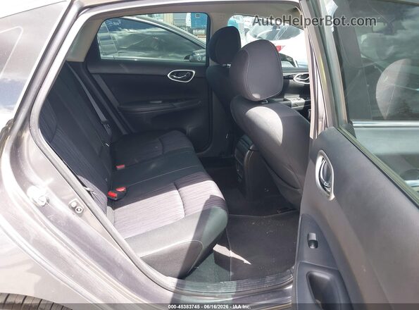 3N1AB7AP5KL629152 2019 NISSAN SENTRA Gray VIN კოდის სტიკერის ხედი