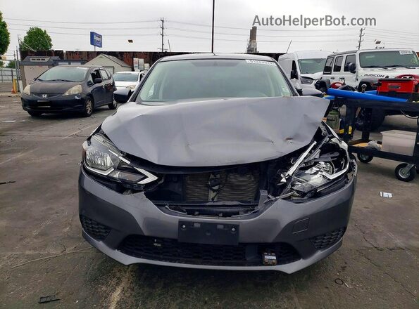 3N1AB7AP5KL629264 2019 NISSAN SENTRA Gray 