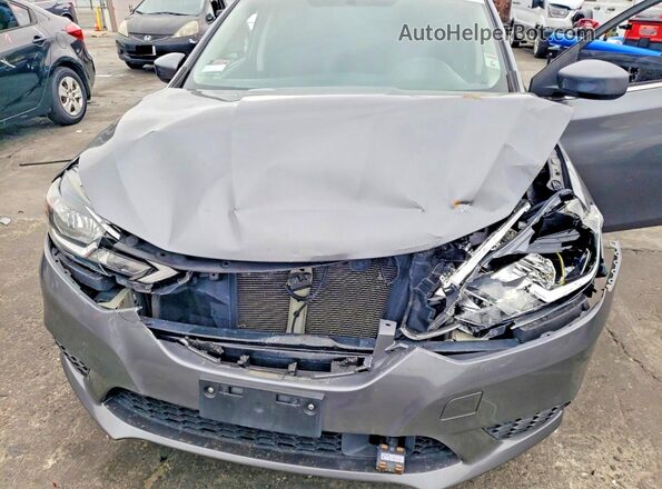 3N1AB7AP5KL629264 2019 NISSAN SENTRA Gray 