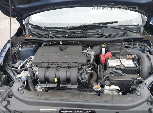 3N1AB7AP5KY208941 2019 NISSAN SENTRA Синий Вид сзади