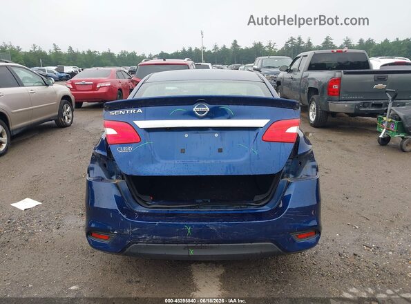 3N1AB7AP5KY208941 2019 NISSAN SENTRA Синий 