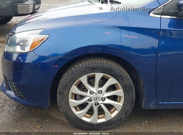 3N1AB7AP5KY208941 2019 NISSAN SENTRA Синий 