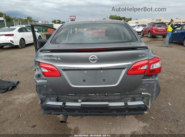3N1AB7AP5KY211466 2019 NISSAN SENTRA Серый Вид спереди