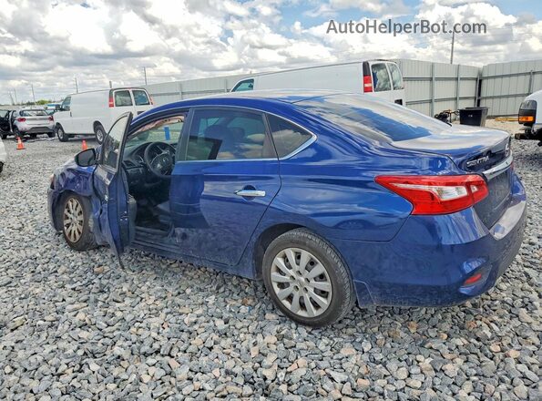 3N1AB7AP5KY236514 2019 NISSAN SENTRA Blue 