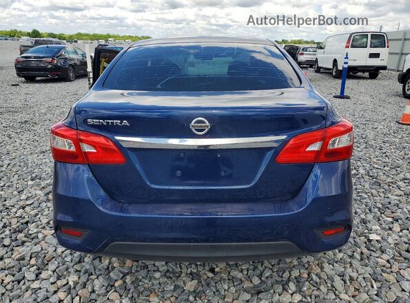 3N1AB7AP5KY236514 2019 NISSAN SENTRA Blue 