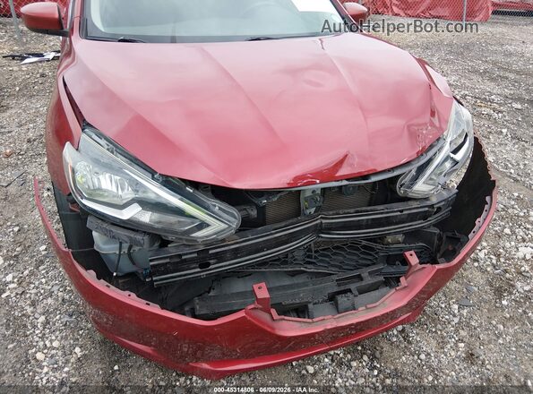 3N1AB7AP5KY239672 2019 NISSAN SENTRA Red წინა ხედი