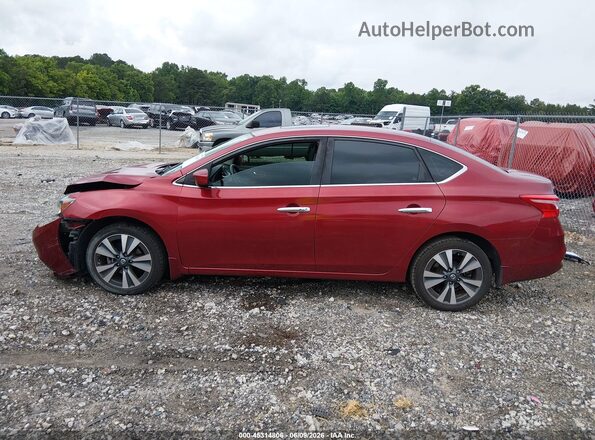3N1AB7AP5KY239672 2019 NISSAN SENTRA Red 