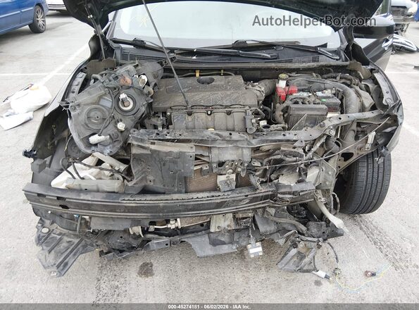 3N1AB7AP5KY247755 2019 NISSAN SENTRA Black Դիմացի տեսք