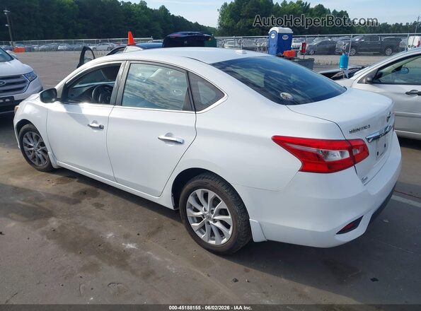 3N1AB7AP5KY247867 2019 NISSAN SENTRA White Rear left