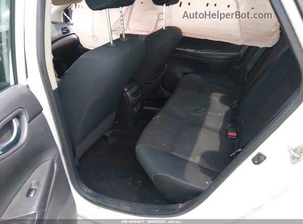 3N1AB7AP5KY268105 2019 NISSAN SENTRA White Widok naklejki z numerem VIN