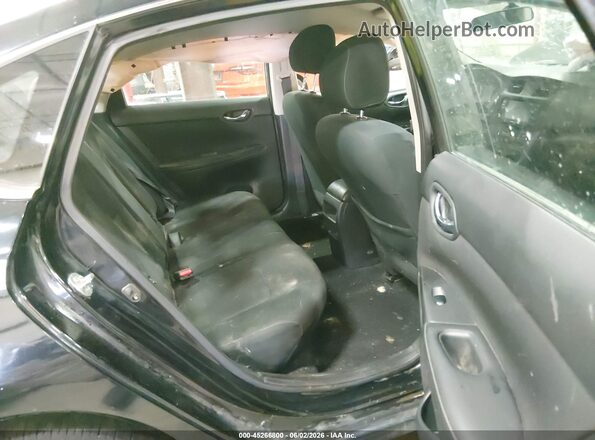 3N1AB7AP5KY269562 2019 NISSAN SENTRA Black VIN კოდის სტიკერის ხედი