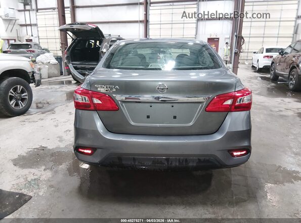 3N1AB7AP5KY277788 2019 NISSAN SENTRA Серый 