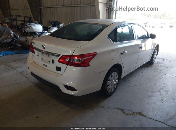 3N1AB7AP5KY282408 2019 NISSAN SENTRA White Задня права чверть