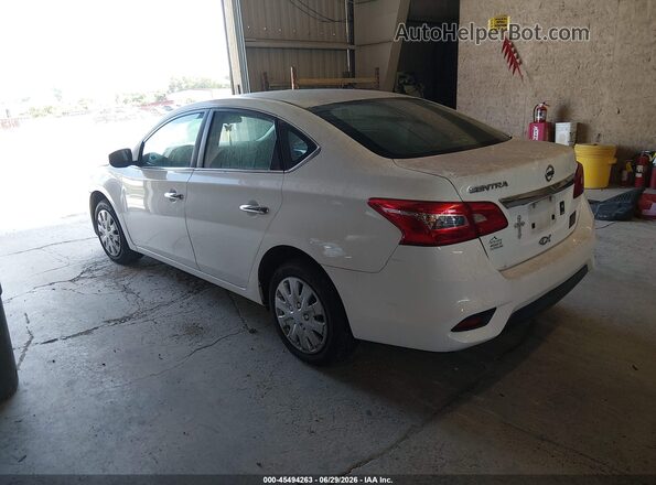 3N1AB7AP5KY282408 2019 NISSAN SENTRA White Задня ліва чверть