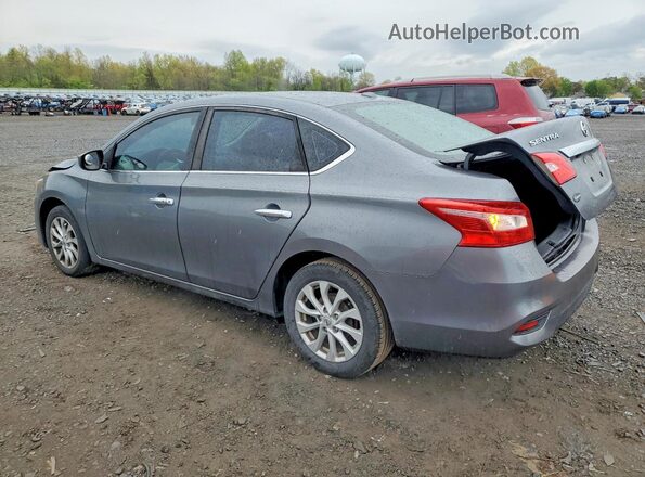 3N1AB7AP5KY290217 2019 NISSAN SENTRA Gray 