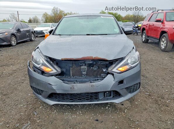 3N1AB7AP5KY290217 2019 NISSAN SENTRA Gray 