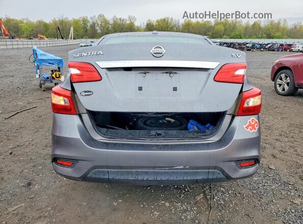 3N1AB7AP5KY290217 2019 NISSAN SENTRA Gray 
