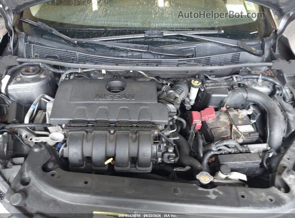 3N1AB7AP5KY296860 2019 NISSAN SENTRA Gray Հետևի տեսք