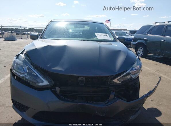 3N1AB7AP5KY303869 2019 NISSAN SENTRA Gray ხელსაწყოთა პანელის ხედი